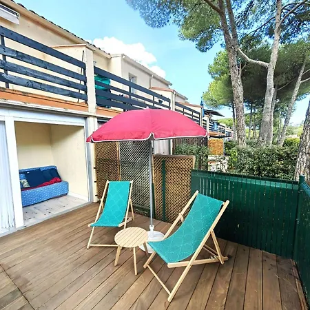 Apartment Spacieux T2 Climatise Avec Parking, Terrasse Et Wi-fi - Fr-1-607-205 *