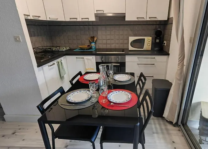 Διαμέρισμα Spacieux T2 Climatise Avec Parking, Terrasse Et Wi-fi - Fr-1-607-205