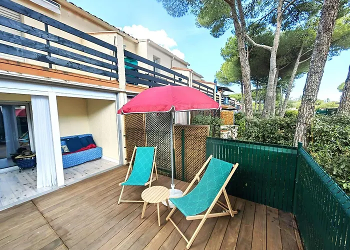 Διαμέρισμα Spacieux T2 Climatise Avec Parking, Terrasse Et Wi-fi - Fr-1-607-205 *